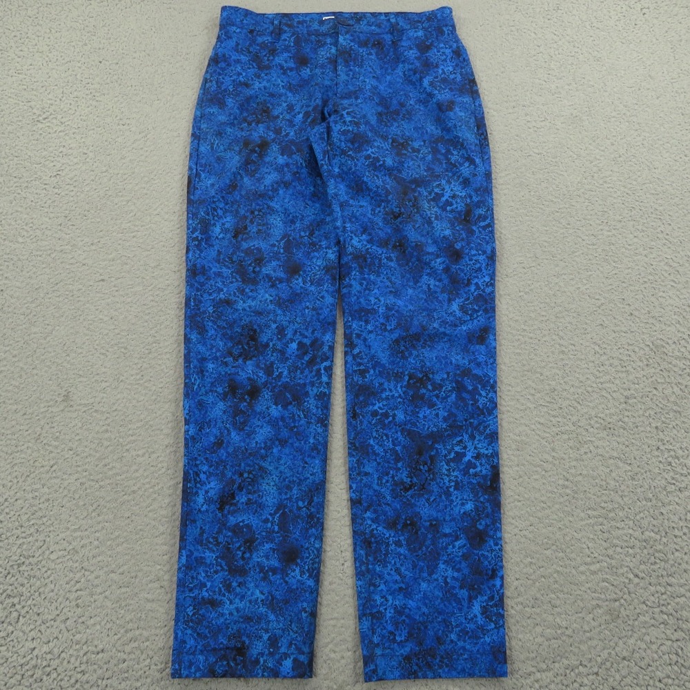 Robert Graham Pants 30x32 Lightweight Abstract Print Golf Trousers Performance